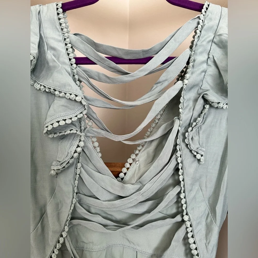 Mabel Ruffle Mini Dress - Picture 4 of 5